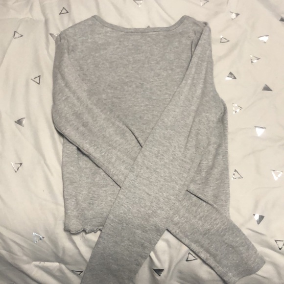 Pacsun Long Sleeve crop top! Size Small. - Picture 3 of 4